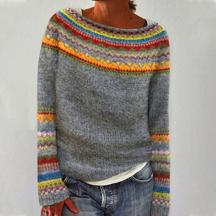 Ivy™ | Ponadczasowy sweter islandzki