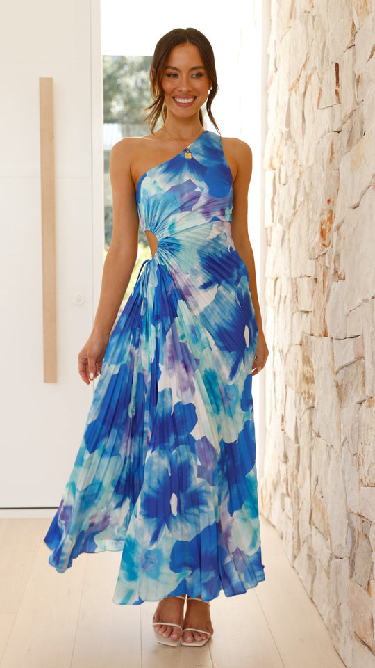 Sienna | Elegancka sukienka maxi z wycięciami