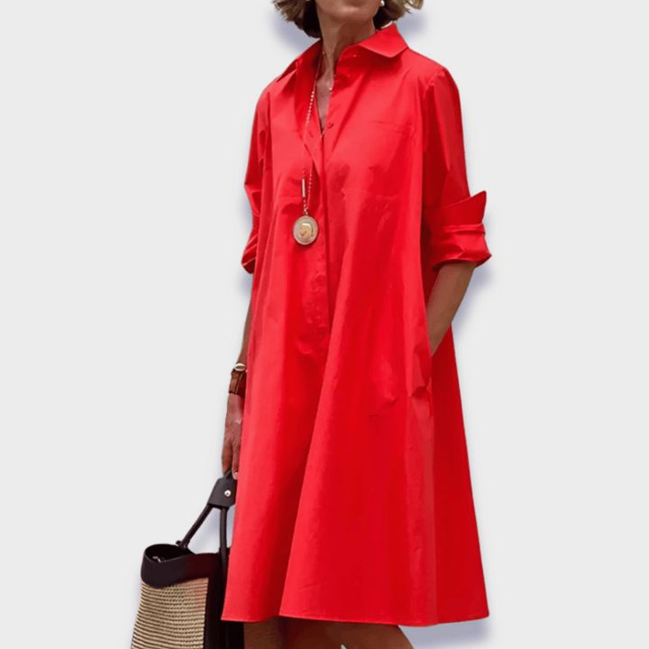 BETTINA™ | Elegancka i swobodna sukienka polo