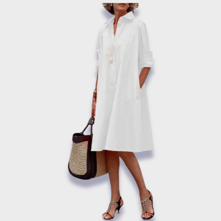 BETTINA™ | Elegancka i swobodna sukienka polo