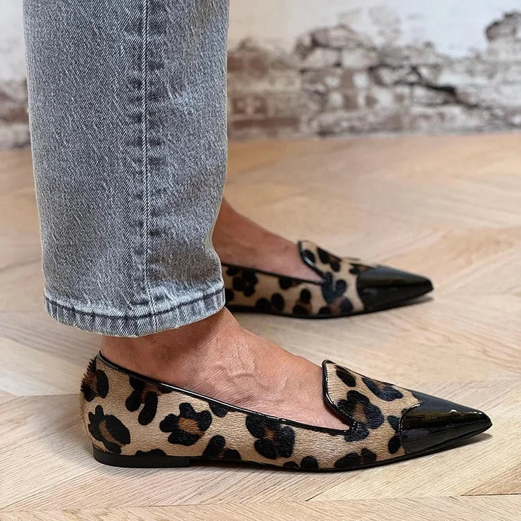Margaux™ | Mokasyny w panterkę