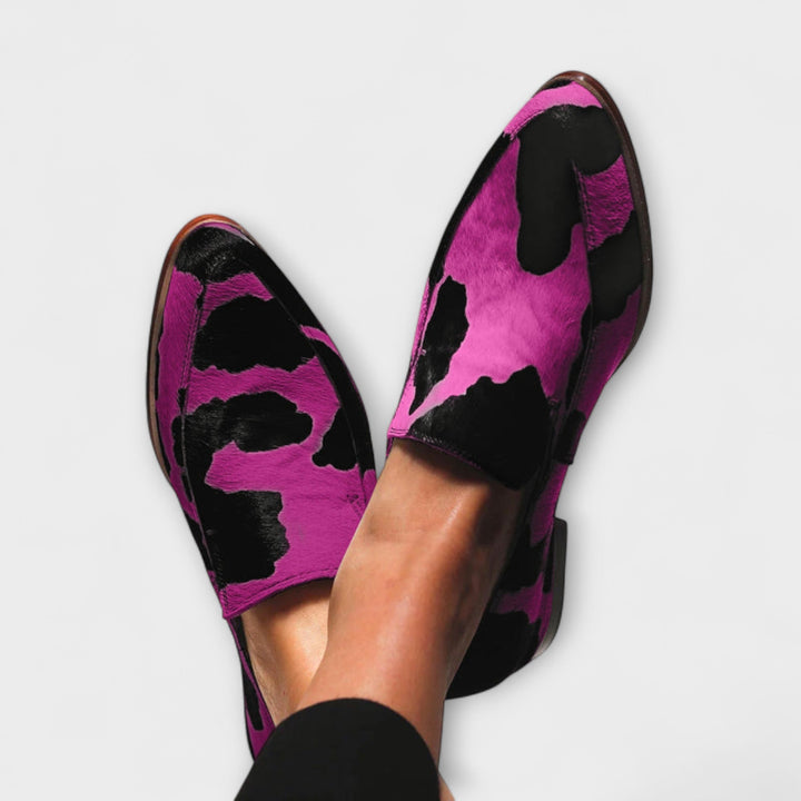 Paloma™ | Mokasyny w krowie łaty