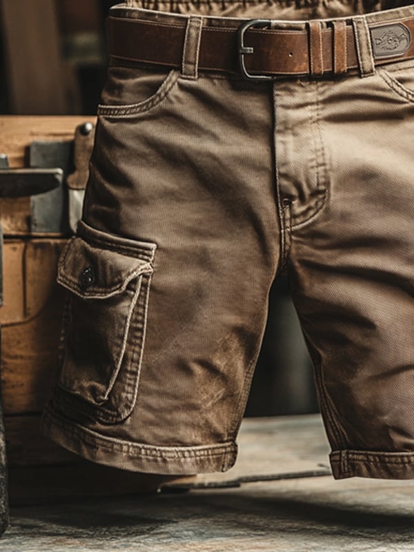 Marek™ | Wygodne szorty cargo z wieloma kieszeniami