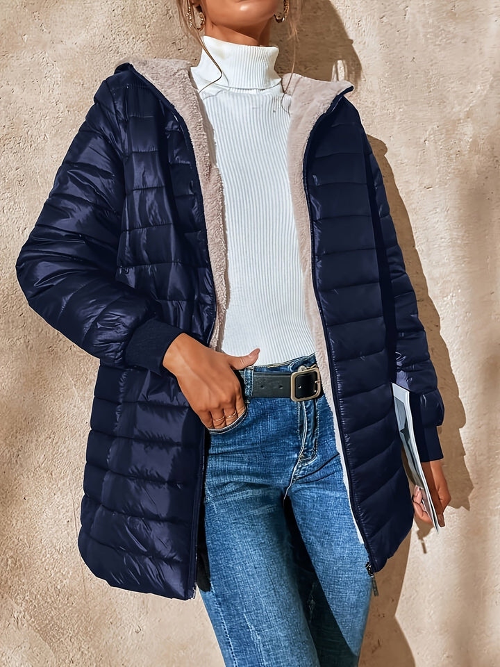 Enrica | Długi płaszcz casualowy