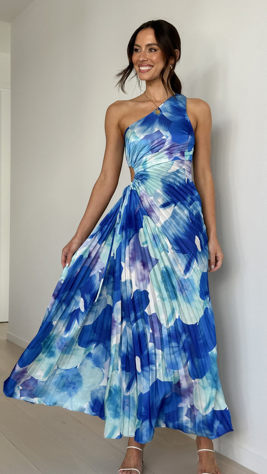 Sienna | Elegancka sukienka maxi z wycięciami