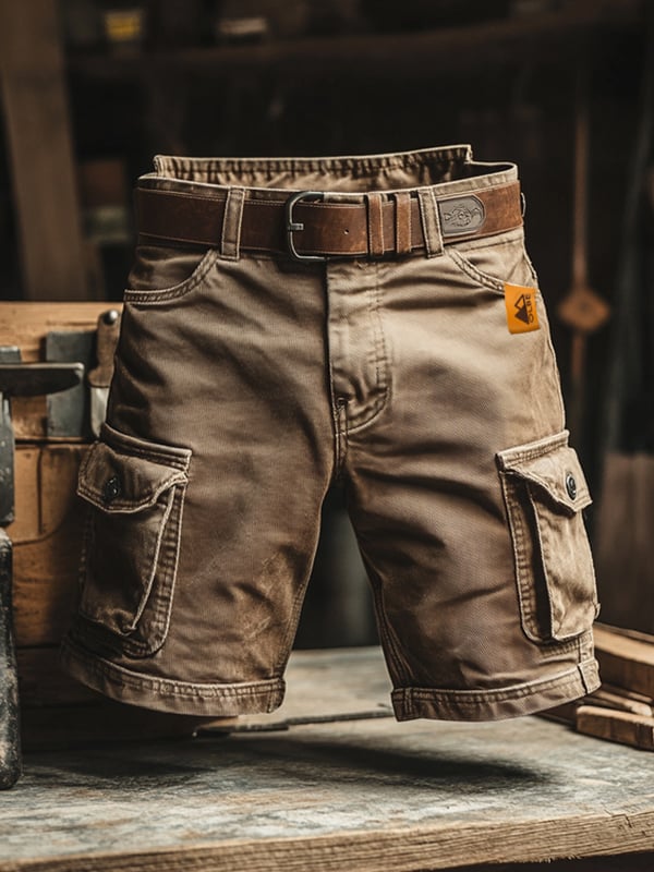 Marek™ | Wygodne szorty cargo z wieloma kieszeniami