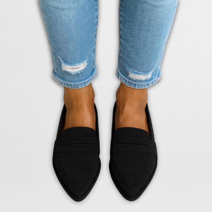 Nadia™ | Zamszowe Mokasyny