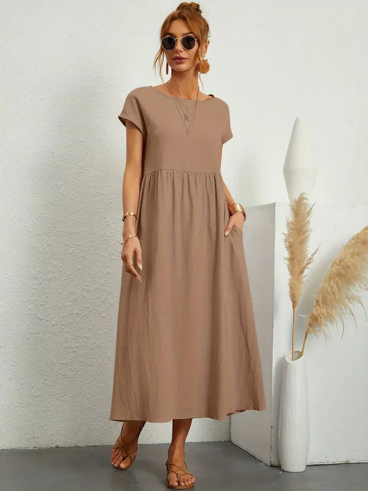 Gabriela™ | Zwiewna sukienka midi o ponadczasowej elegancji