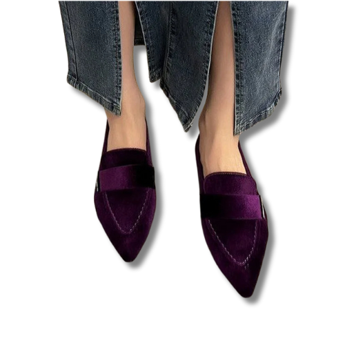 Celia™ | Materiałowe mokasyny