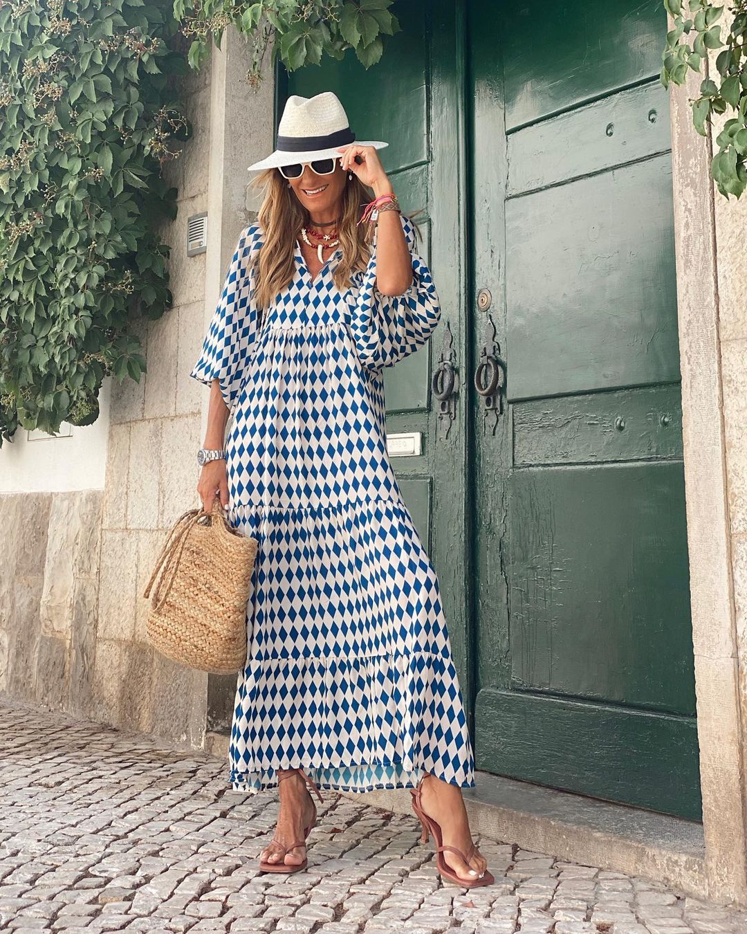 Kwiaty | Sukienka Maxi w Stylu Boho