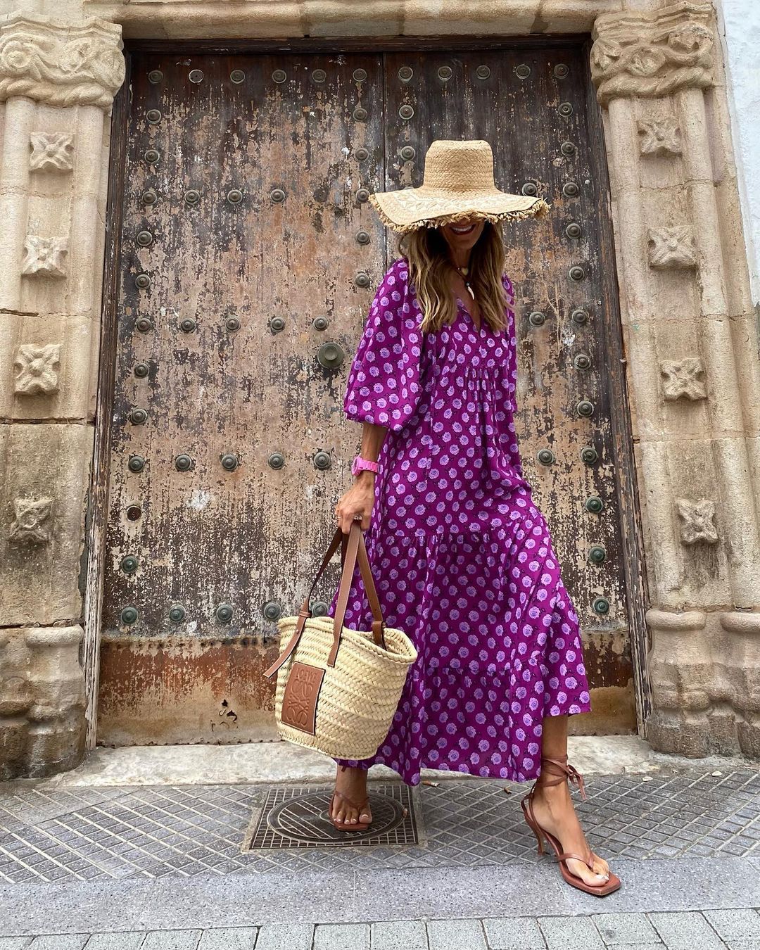 Kwiaty | Sukienka Maxi w Stylu Boho