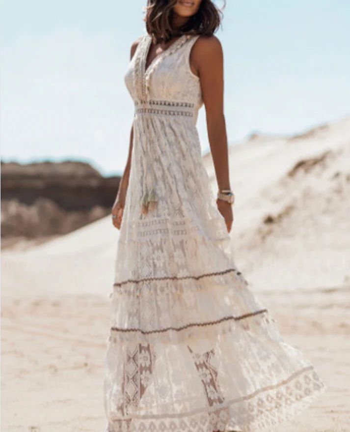 NINA™ | Luksusowa sukienka boho