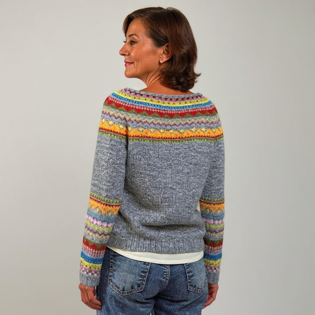 Ivy™ | Ponadczasowy sweter islandzki