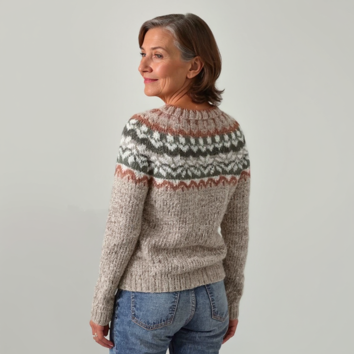 Olivia™ | Ponadczasowy islandzki sweter