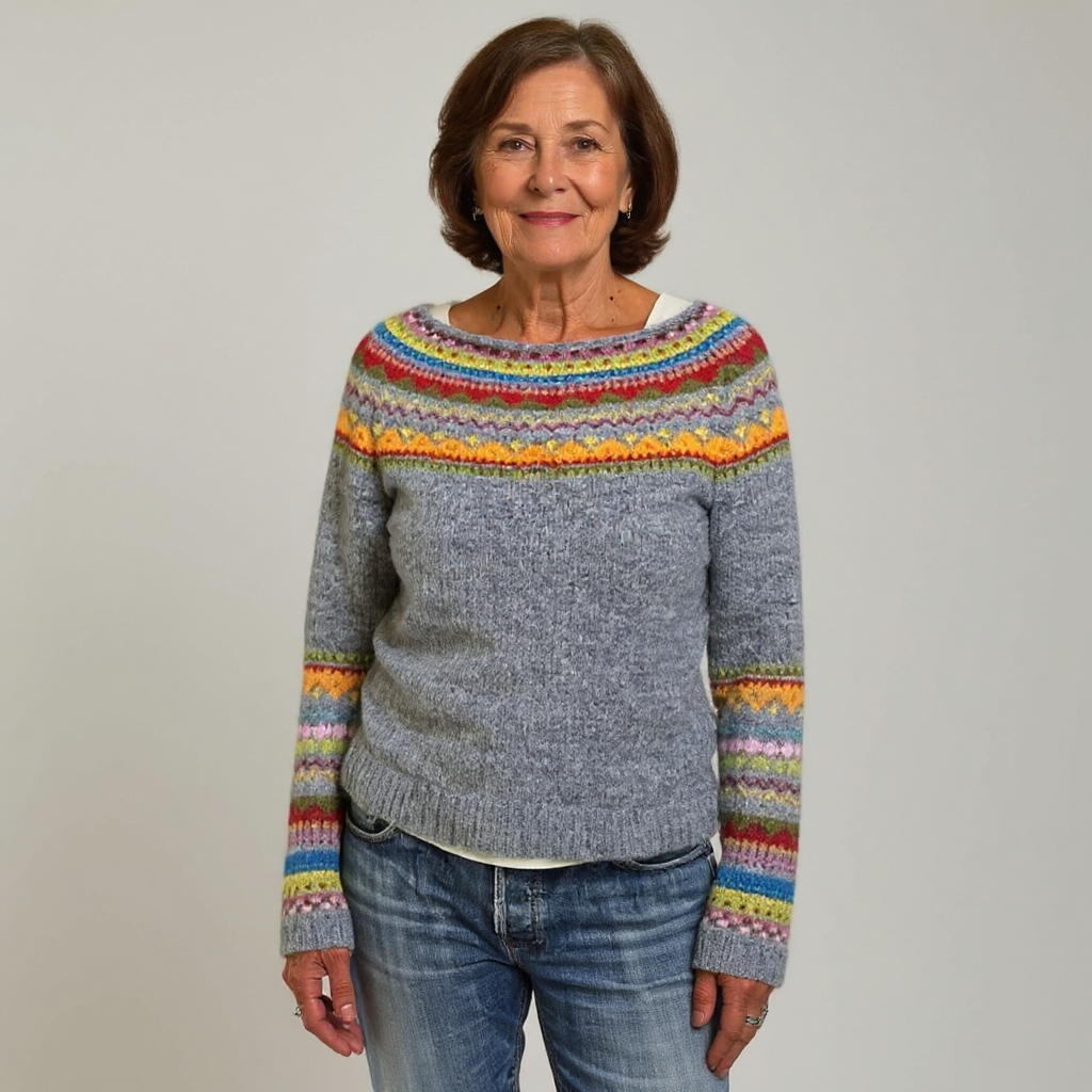 Ivy™ | Ponadczasowy sweter islandzki