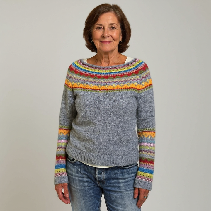 Ivy™ | Ponadczasowy sweter islandzki