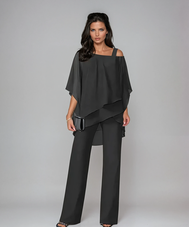 Mariella™ - Dwuczęściowy Zestaw z Eleganckimi Warstwami