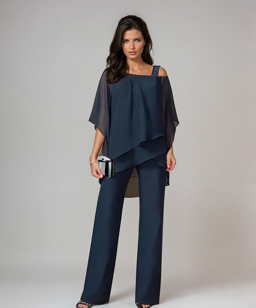 Mariella™ - Dwuczęściowy Zestaw z Eleganckimi Warstwami