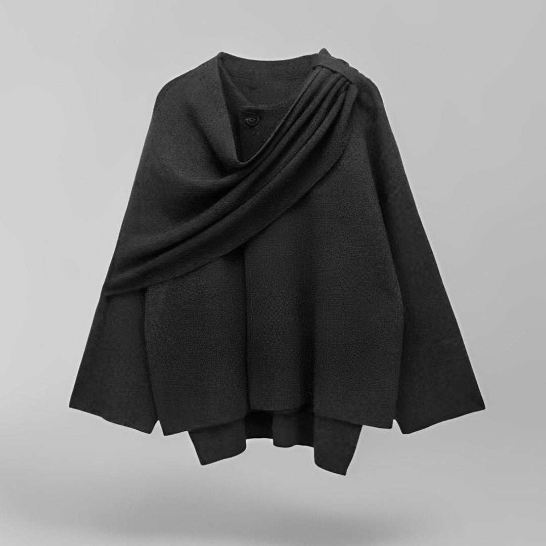 KALEIDE™ | ELEGANCKI PŁASZCZ Z TKANINY WYSOKIEJ JAKOŚCI